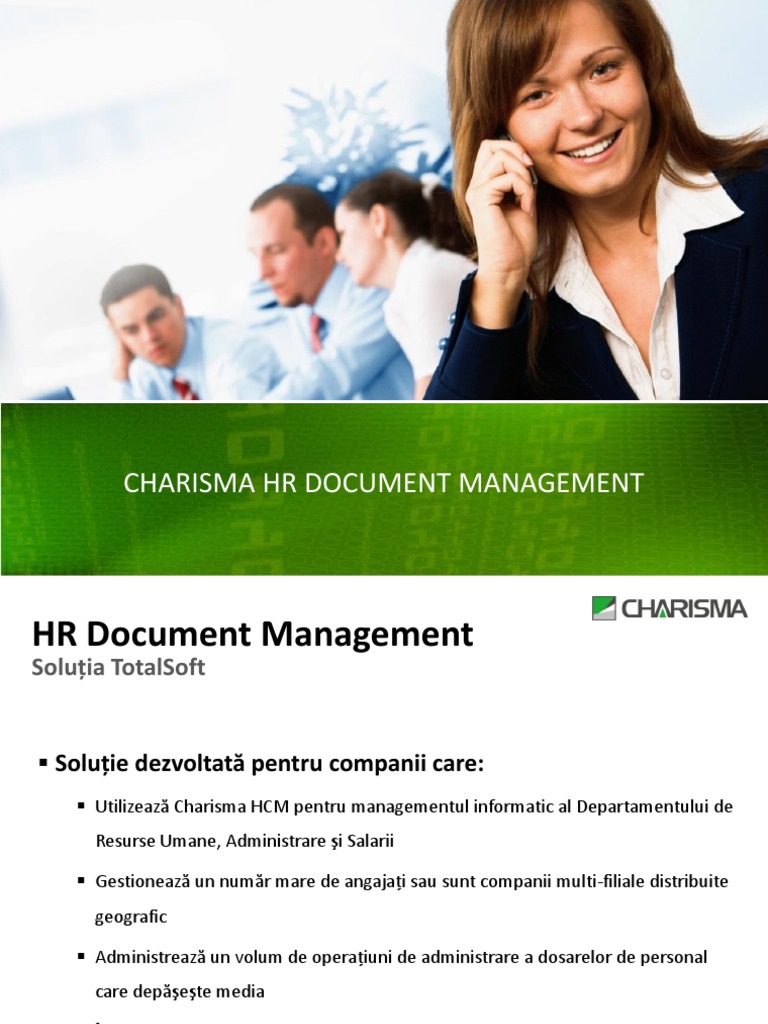 Charisma HCM Document Management | PDF