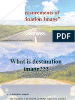 Measurements of Destination Image