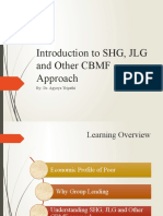 Session 2 - Introduction To SHG JLG and CBMF