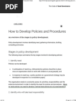 How To Develop Policies and Procedures DIY Committee Guide