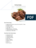 Rendang Daging