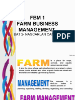 FBM 1 Farm Business Management: Bat 2-Nagcarlan Campus