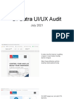 DR Batra UI UX Audit - July 2021