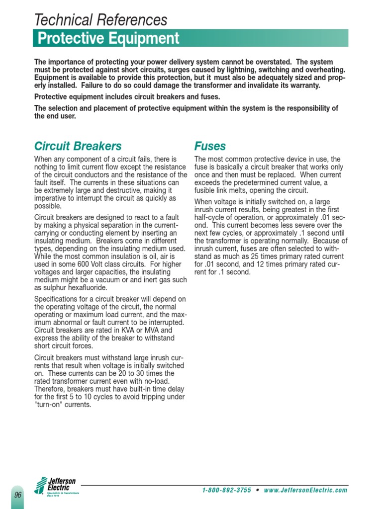 Fuse Selection Chart PDF Fuse (Electrical) Electrical Equipment