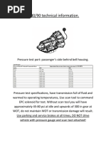 6L80 Transmission Pressure Testing Guide | PDF