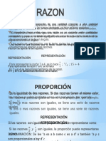 Razones y Proporciones