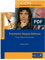 Colección Pf - Transición Ataque Defensa – Pautas Tácticas Emocionales – Manuel Conde – Mcsports