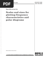 (BS 6397 - 1983) - Specification For Scales and Sizes For Plotting Frequency Characteristics and Polar Diagrams.