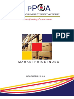 PPOA Price Index (2014 Dec)