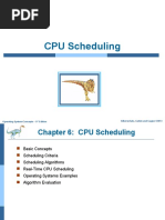 CPU Scheduling: Silberschatz, Galvin and Gagne ©2013 Operating System Concepts - 9 Edition