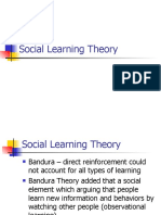 Social Learning Theory