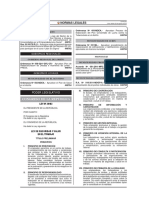 1. LEY 29783 Ley de Seguridad y Salud en El Trabajo