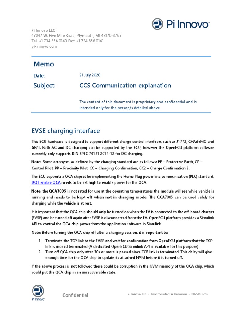 CCS Charging Communication Explanation | PDF | Transmission Control ...
