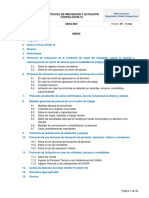 Informativo - Protocolo de Prevención y Actuación Contra Covid-19