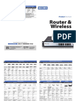 Router & Wireless: Product Brochure