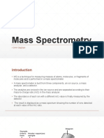 Mass Spectrometry: I GAA Septiari