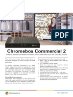 Chromebox Commercial 2: Powerful, Commercial Grade Chrome OS Device, That Drives Up To Two UHD (4k) Screens