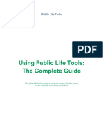 Using Public Life Tools: The Complete Guide
