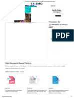 (PDF) Procedure For Qualification of WPS & WQT - FEISMO - COM Web Standards-Based Platform