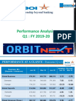 Performance Analysis Q1: FY 2019-20: Relationship Beyond Banking