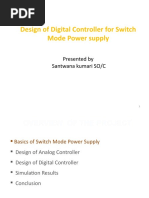 Design of Digital Controller For Switch Mode Power Supply: Presented by Santwana Kumari SO/C