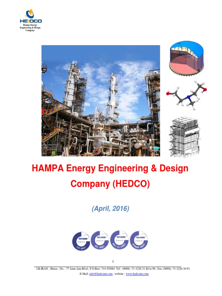 HEDCO Company Profile April 2016 r1 | PDF | Environmental Impact ...