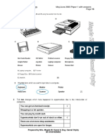 0418 Information Technology May/June 2003 Paper 1 With Answers