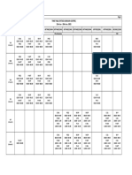 Time Table (Fiitjee Gurgaon Centre) 15th Jun 20th Jun, 2021