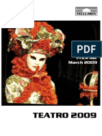 TEATRO 2009: Price List March 2009