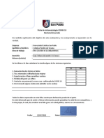 Ficha de Sintomatología COVID19 UCSP 2