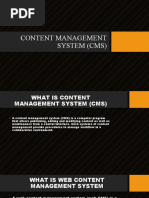 Content Management System (CMS)