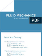 Fluid Mechanics: By: Engr. Ejay P. Marasigan