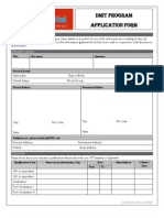 DMIT Application Blank