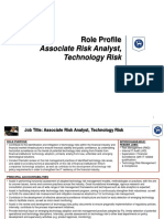 Associate Risk Analyst - Technology Risk - RSTS