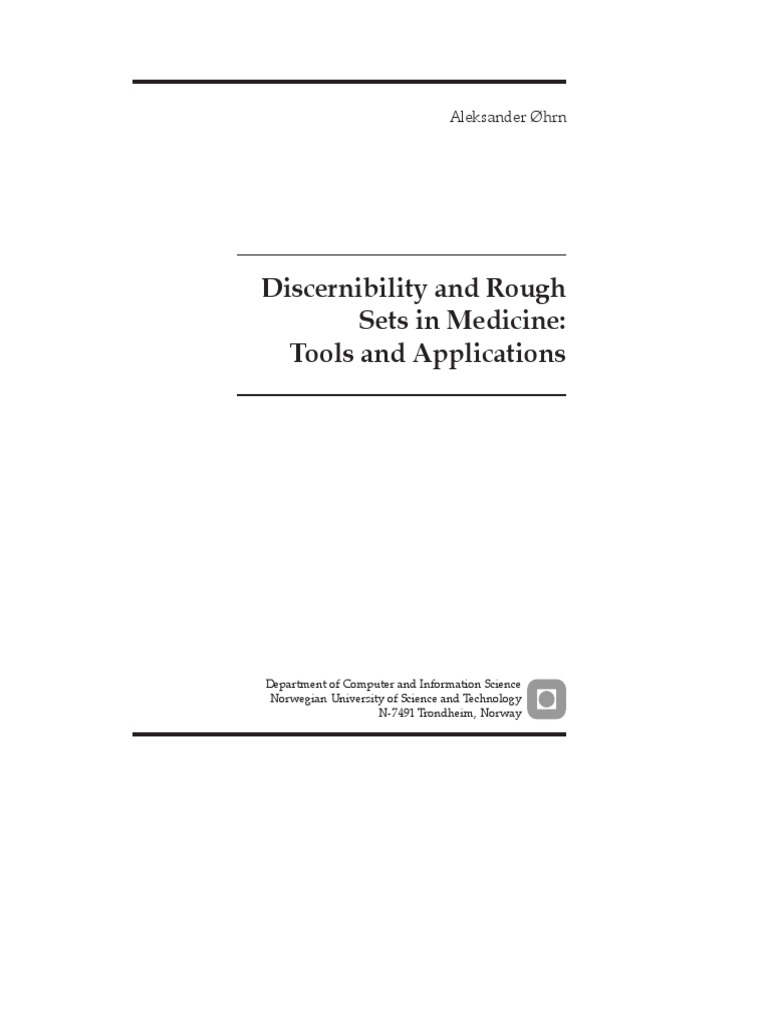 Discernibility and Rough Sets | PDF | Data Mining | Theory