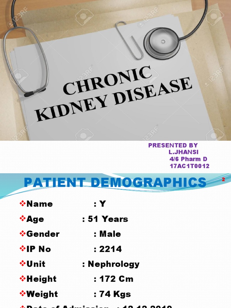 Chronic Kidney Disease Case Study | PDF | Chronic Kidney Disease ...