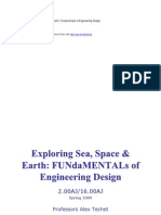 2.00AJ / 16.00AJ Exploring Sea, Space, & Earth: Fundamentals of Engineering Design