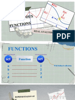 Continu OUS Functio NS: Real Analysis-I