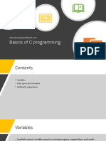 Basics of C Programming