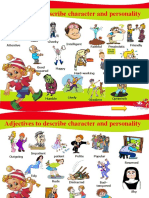 Adjectives to Describe Character and Personality Lesson