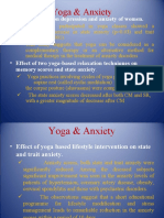 Yoga & Anxiety