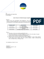 BSR Health Diagnostics VIDAS Dengue Reagent Prices June 2021