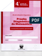 Prueba Matematica 4