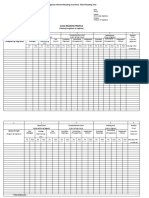 Class Reading Profile: Name of Pupil