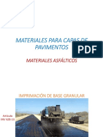 Materiales para Capas Del Pavimento-Capas Asfálticas