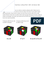 Rezolvarea Cubului Rubik - Speedcubing - Ro - Partea 2