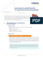 Esxp de Aprendizaje Educación Fisica 5 y 6 Grado