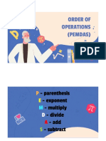 Order of Operations (Pemdas)