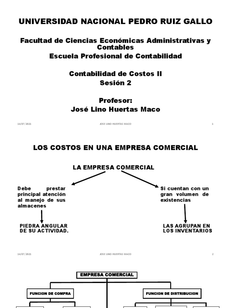 Costos en Empresas Comerciales | PDF | Contabilidad | Costo