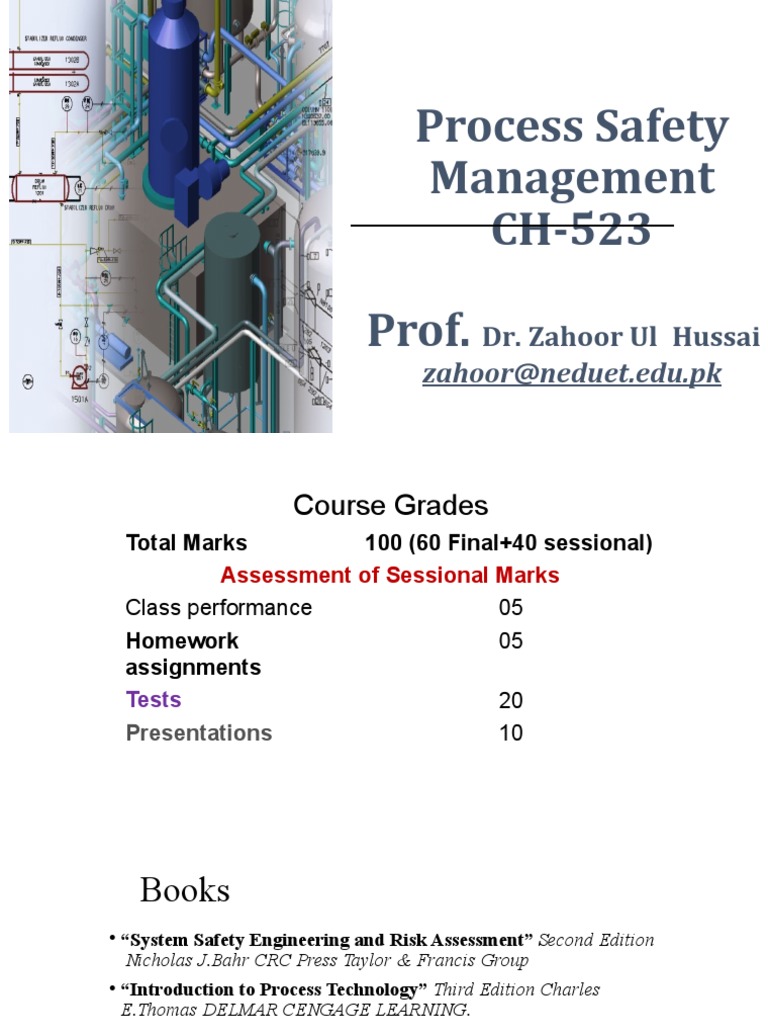 Lecture 1 & 2 | PDF | Risk | Hazards